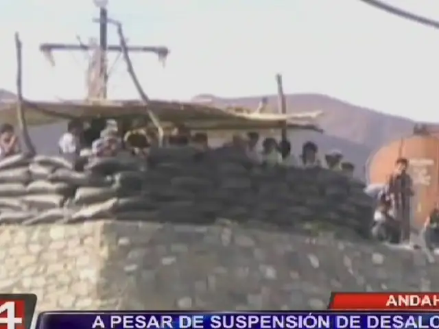 Suspenden desalojo en azucarera Andahuasi por falta de garantías