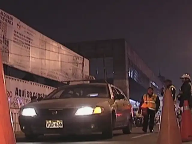 Inspector de tránsito fue agredido durante operativo en el Cercado de Lima