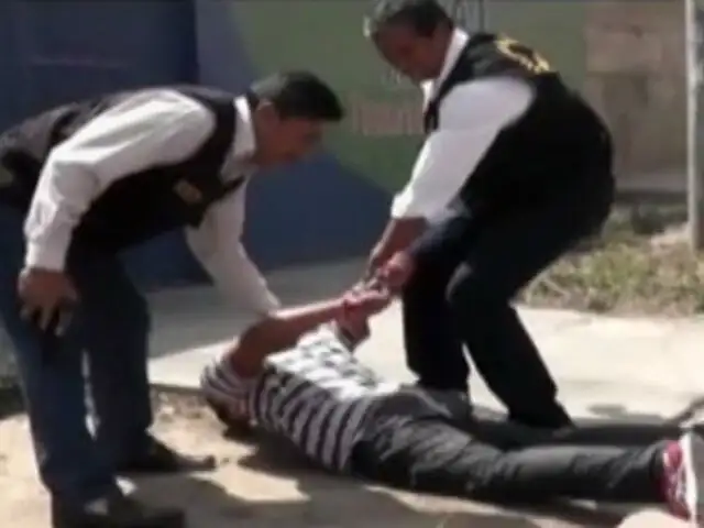 Autoridades desarticulan banda delincuencial dedicada al robo de autos en Trujillo