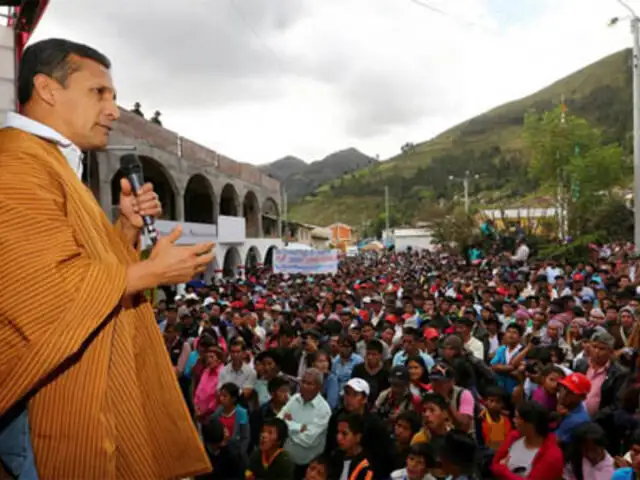 Presidente Humala: En este Gobierno no hay lobbies ni ministros que van a suites