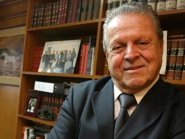 Falleció Felipe Osterling Parodi, expresidente del Senado y líder histórico del PPC