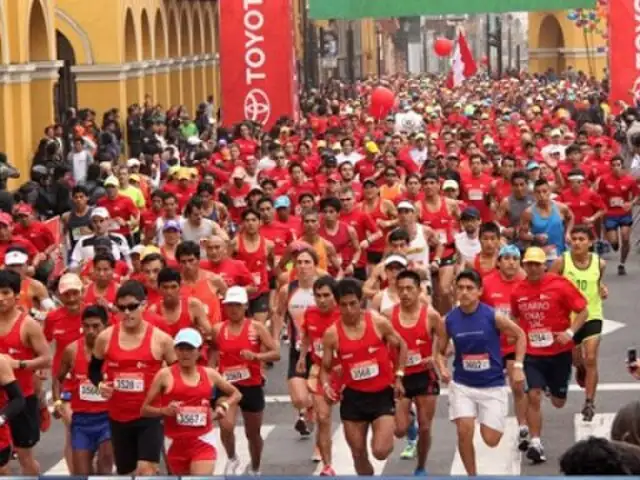 Cierran principales calles por ‘Media Maratón de Lima’