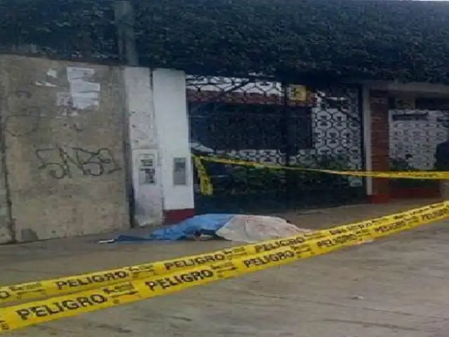 Hombre falleció tras ser impactado por un vehículo en La Molina