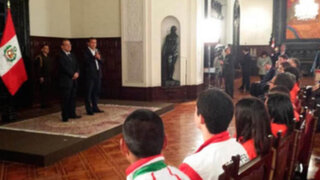 Presidente Humala a nuevos "jotitas": "Ustedes nos han dado alegrías"