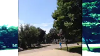 VIDEO: joven realiza impresionante lanzamiento para encestar un balón