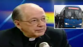 Cardenal Cipriani critica Corredor Azul y dice que aleja a la familia