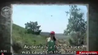 Fotografía revela extraño objeto volador en cielo de Kazajistán