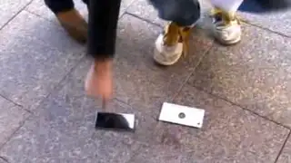 VIDEO: fue el primero en comprar un iPhone 6… y también en tirarlo al suelo