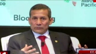 Presidente Humala invocó a empresarios extranjeros a invertir en Latinoamérica