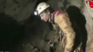 Rescate de espeleólogo atrapado en cueva de Chachapoyas tardaría 5 días