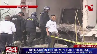 Escombros que dejó explosión en el complejo policial fueron removidos