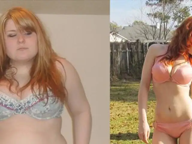 Antes y después: 17 impactantes casos de mujeres que perdieron muchos kilos