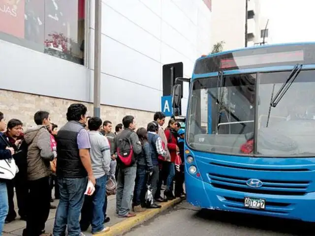 Corredor Azul: cobro de pasajes se aplazó hasta quincena de octubre