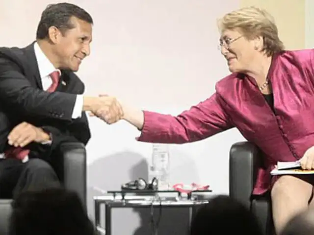 Ollanta Humala expresó su solidaridad a presidenta Bachelet por atentado