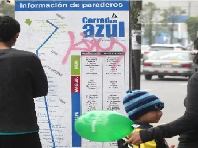 Miraflores: alcalde pide reubicar paradero final del Corredor Azul