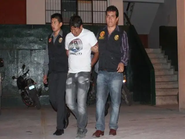 Capturan a presunto delincuente acusado de robo en Ayacucho