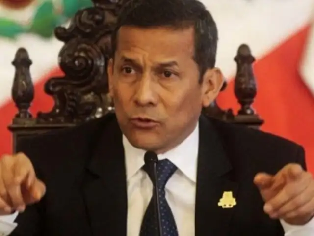 Ipsos: aprobación del presidente Humala desciende a 25% en setiembre