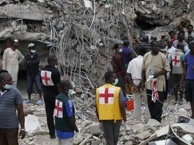 Derrumbe de edificio deja 39 muertos en Nigeria