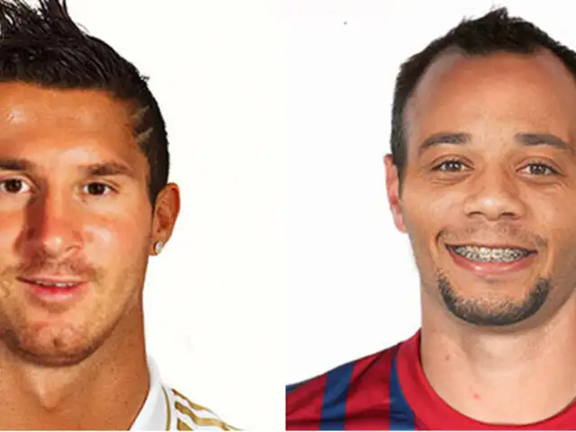 FOTOS: curiosas fusiones con Photoshop de los rostros del fútbol mundial