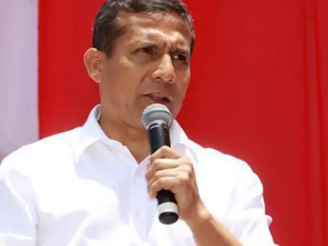 Presidente Ollanta Humala: 