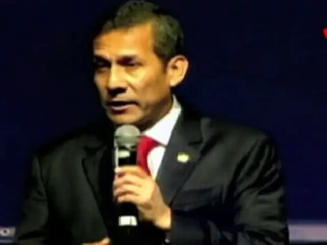 Presidente Humala: “No se cambiará  la política económica, que es una sola”
