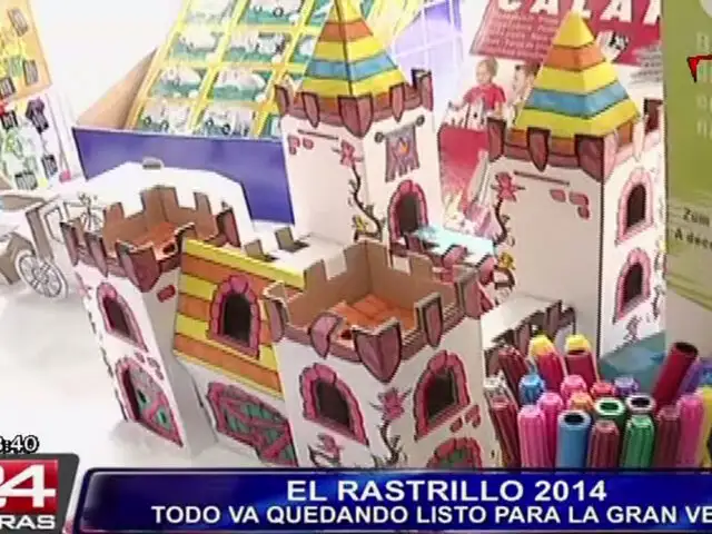 Conozca todas las novedades de la esperada feria El Rastrillo 2014