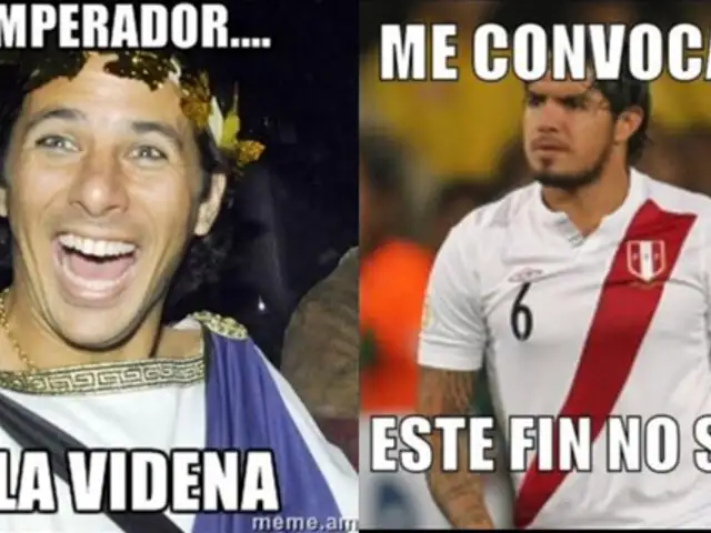 Los divertidos memes del regreso de Pizarro y Vargas a la selección peruana