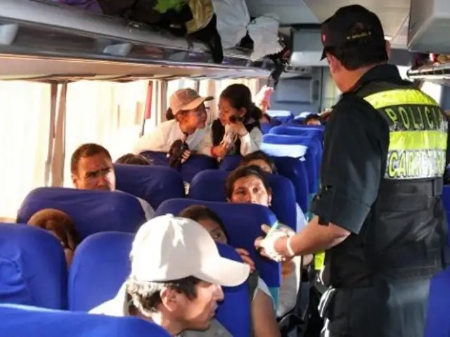 Delincuentes asaltan a pasajeros de bus interprovincial en Huarmey