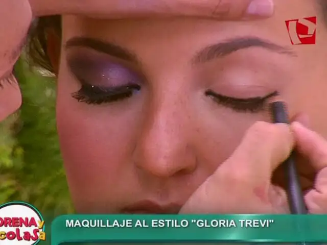 Lorena y Nicolasa: aprende a maquillarte al estilo de Gloria Trevi