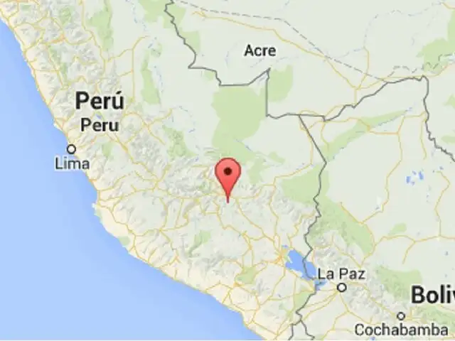 Sismo de 4.8 grados sacudió distrito de Paruro en Cusco
