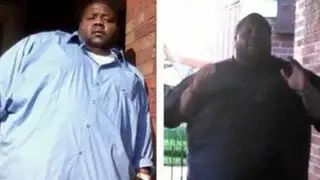VIDEO: hombre de 360 kilos lucha a diario en el gimnasio para bajar de peso