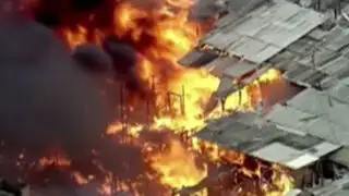 Brasil: incendio en favela de Sao Paulo deja un muerto y 200 familias damnificadas