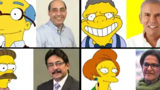 ¿Se parecen? Mira a los dobles de los candidatos municipales en ‘Los Simpson’