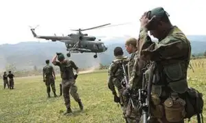 Vraem: dos terroristas mueren tras ataque a helicóptero del Ejército
