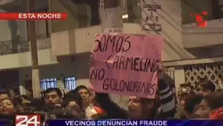 Carmen de la Legua: vecinos denuncian fraude electoral y bloquean Av. Faucett