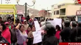 Pucusana: vecinos protestaron contra municipio por reelección de alcalde