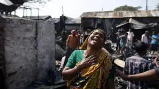 Pretendiente despechado quemó vivas a una madre y sus tres hijas en Bangladesh