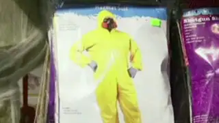 EEUU: polémica por disfraz de traje de protección contra el ébola