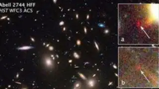 Telescopio Hubble capta una galaxia a 13.000 millones de años luz
