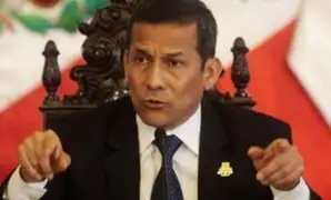 Presidente Ollanta Humala: “Triángulo terrestre es territorio peruano”