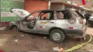 SMP: hombre murió calcinado en el interior de su vehículo