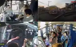 Chile: chofer de bus cede su asiento a mujer con bebé en brazos
