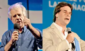Elecciones en Uruguay: Tabaré Vásquez y Luis Lacalle se van a segunda vuelta