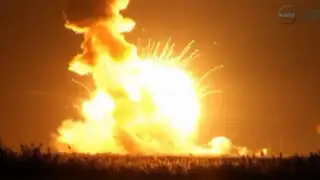 NASA: explosiona cohete Antares segundos después de su lanzamiento