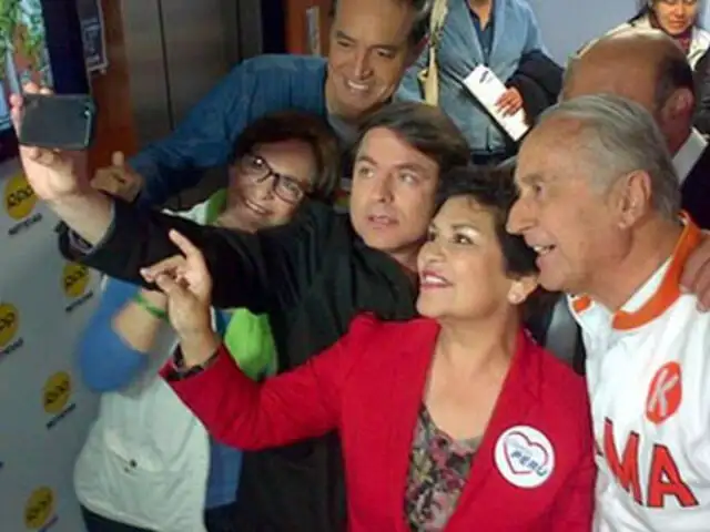 Elecciones 2014: todos los candidatos a Lima se juntaron y tomaron un “Selfie”