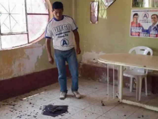 Lambayeque: detonan tres bombas en casa de candidato por Pueblo Nuevo