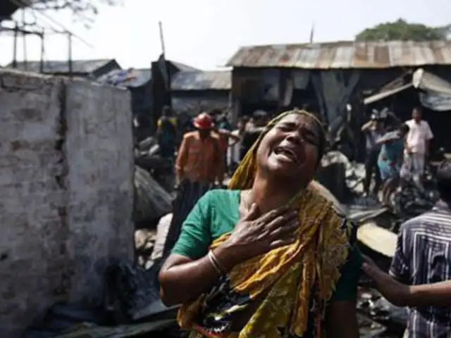 Pretendiente despechado quemó vivas a una madre y sus tres hijas en Bangladesh