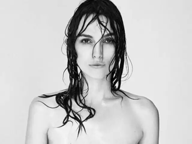 FOTOS: modelo Keira Knightley reivindica los senos pequeños con polémico topless