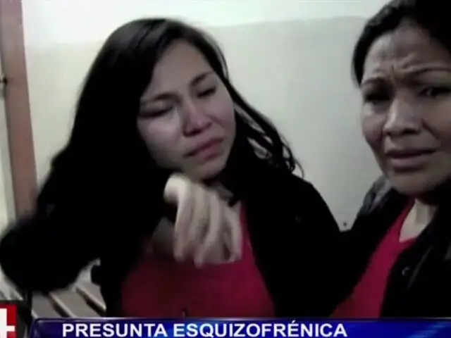 Mujer esquizofrénica ataca con cuchillo a una joven en El Agustino