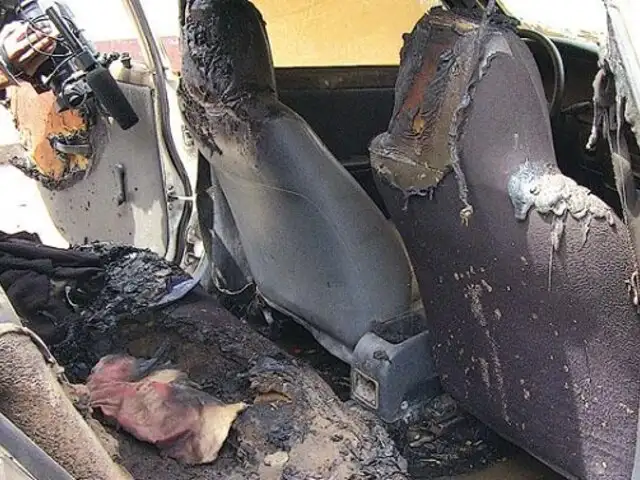 Incendian vehículo que mató cabezas de ganado en Tumbes
